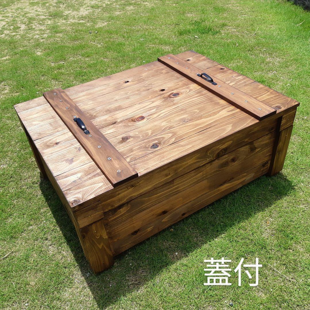 40㍑タイプ　ビオトープ　メダカ・金魚　他　飼育セット　木枠カバー　　トロ舟付