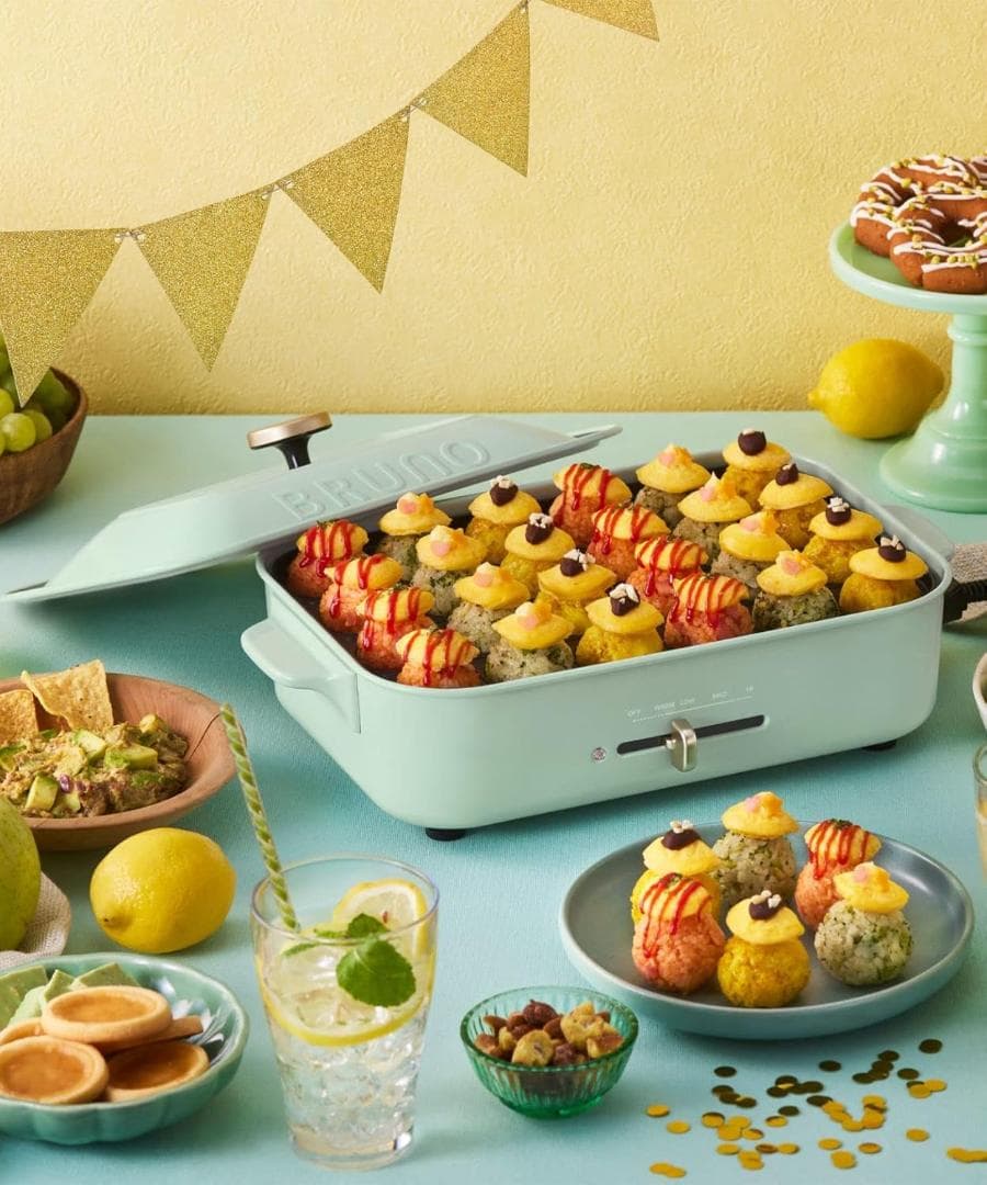 BRUNO コンパクトホットプレート グリーン BOE021-SPKGR