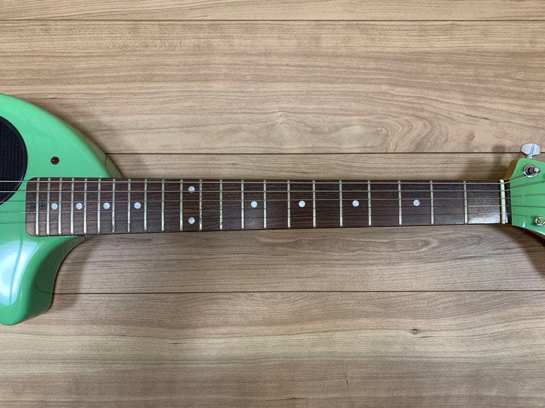 【超美品】FERNANDES ZO-3 グリーン アンプ内蔵ミニギター