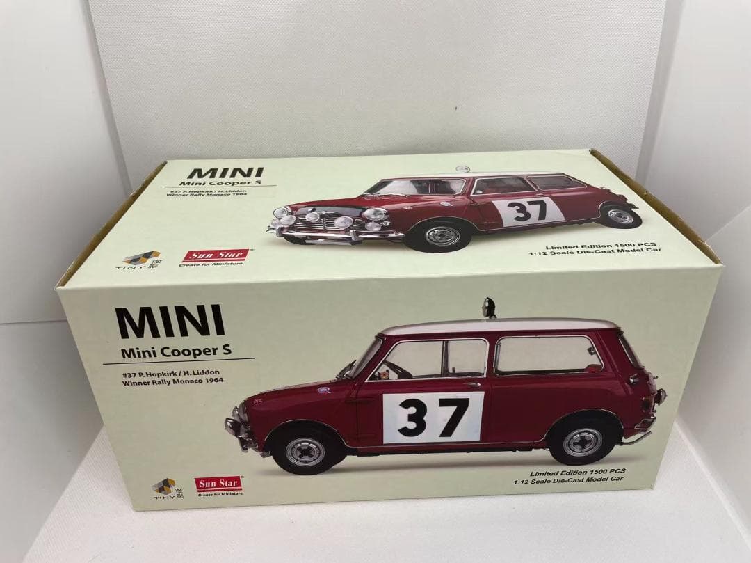 105-013 サンスター 1/12 TINY×SUNSTAR ミニクーパー S