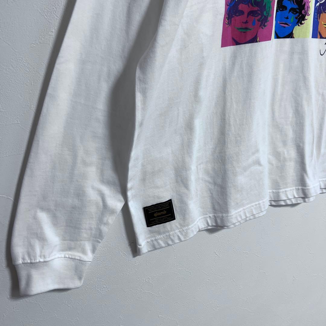 新品 glamb にじさんじ ジョーリキイチ ロングスリーブ Tシャツ 白 M