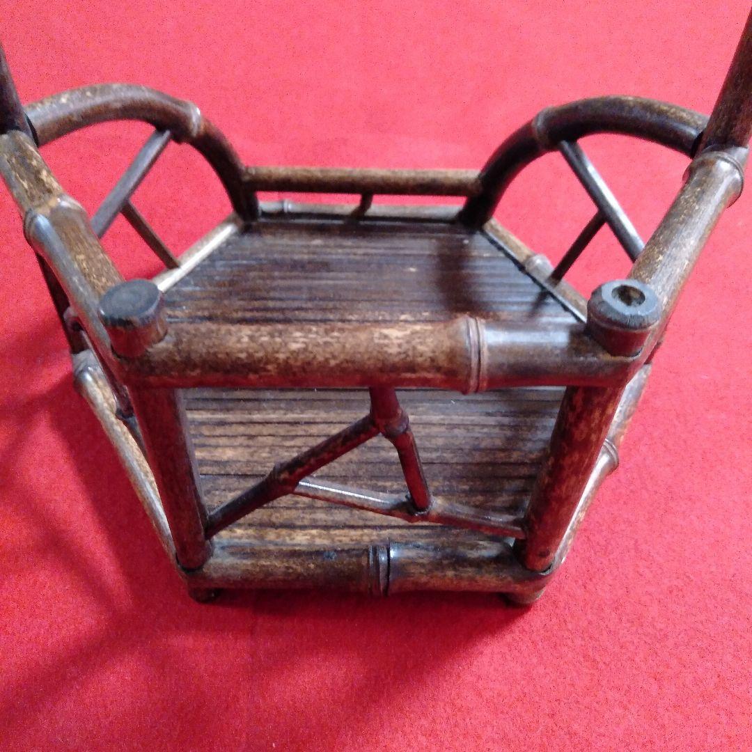 お煎茶　竹製涼炉台