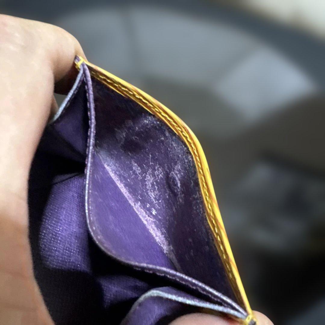 ⑩☆美品♪エピ ケース☆イエローカラー