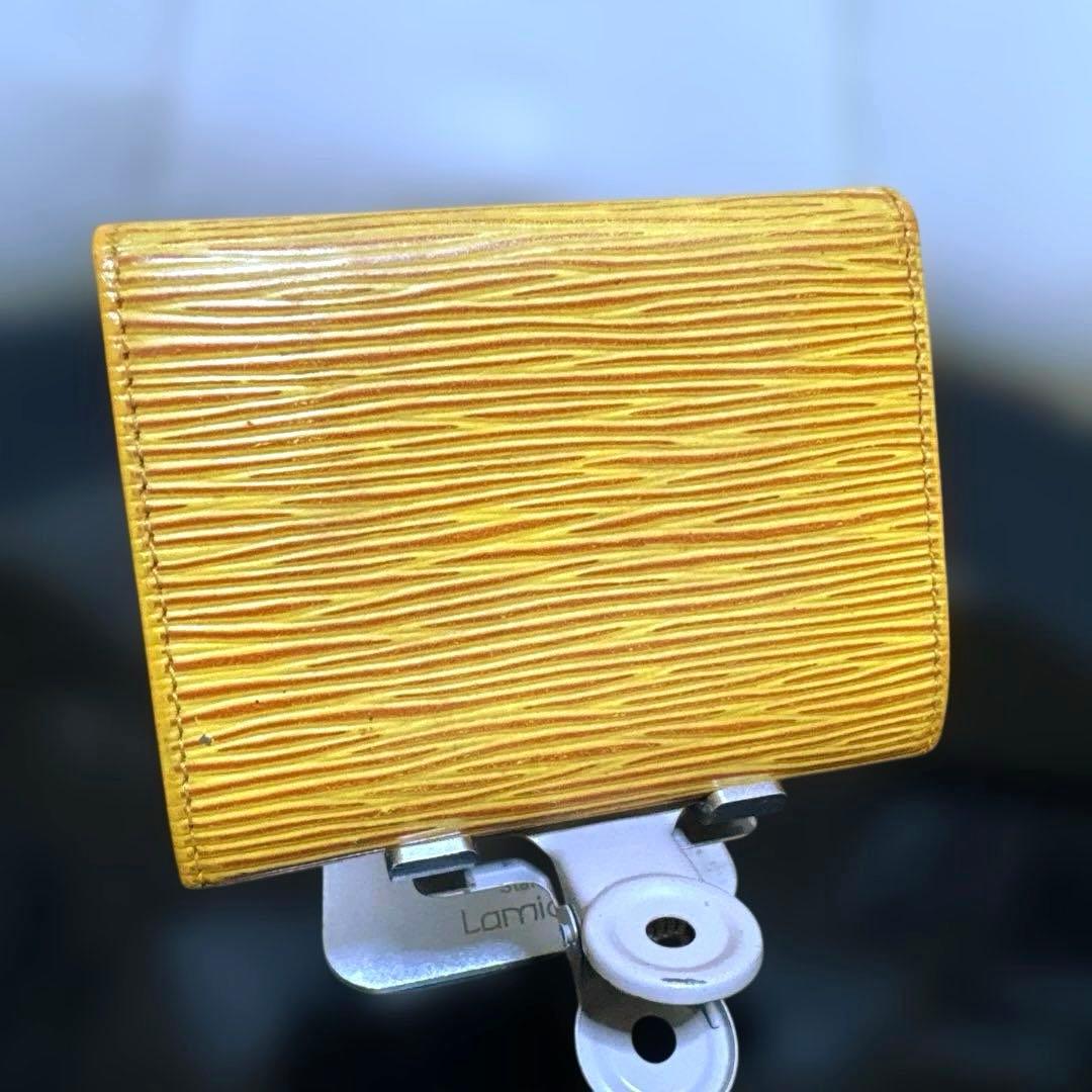 ⑩☆美品♪エピ ケース☆イエローカラー