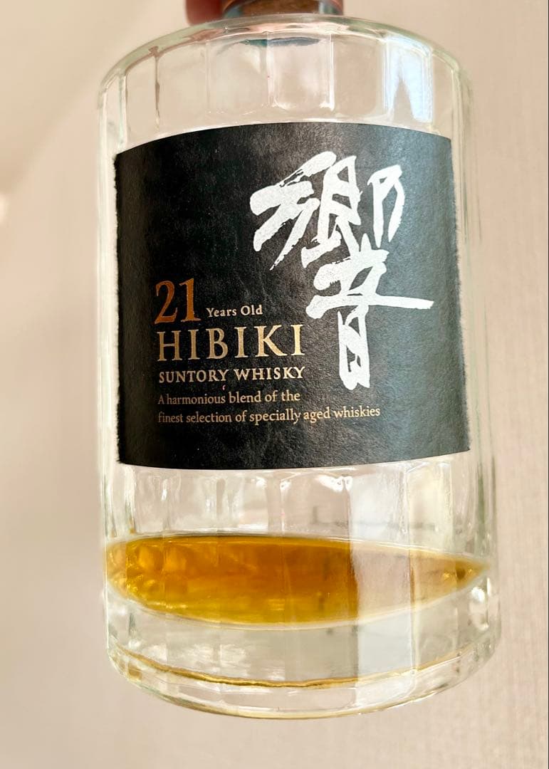 【美品！】希少国産ウイスキー　響21年　空箱、空瓶セット