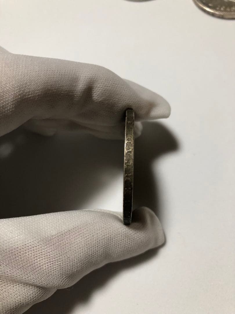 1871年 スペイン 5ペセタ 銀貨純度900の重厚銀アマデオ1世 王政期トーン