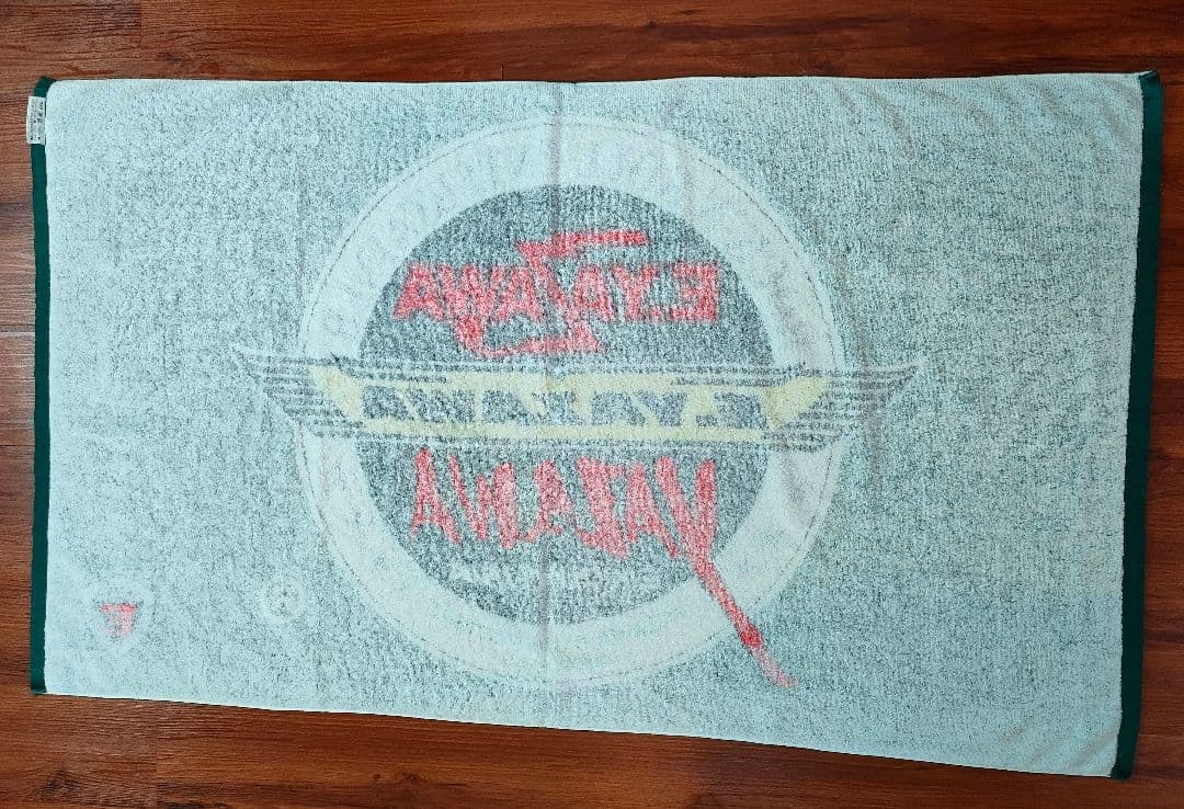 【未使用】矢沢永吉 スペシャルビーチタオル SBT '91エンブレム スリーロゴ