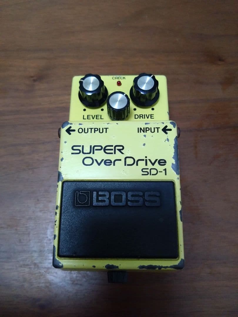 1983年ビンテージ日本製 BOSS SD-1 PSA対応改造