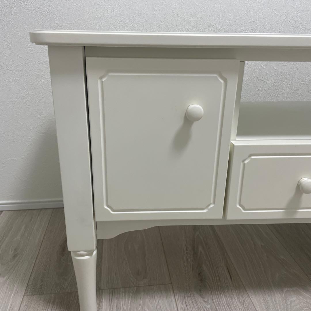 フランフラン　ミーオ TVボード ホワイト (W980×H500) テレビ台