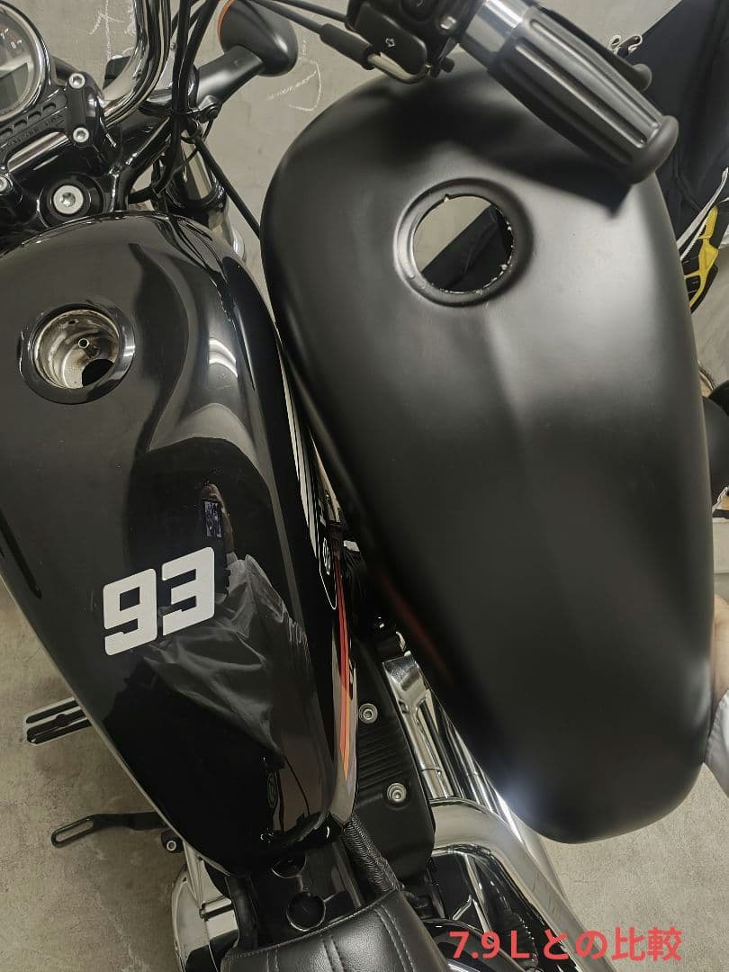 サイモンカスタム　タンクカバー　ハーレーダビッドソン　スポーツスター