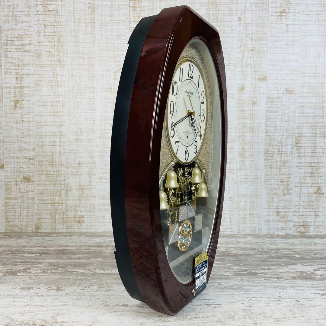 【廃盤品】Small Worldスモールワールド　メネット 電波からくり掛け時計