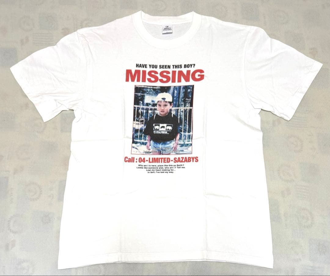 04 limited sazabys MISSING Tシャツ XL