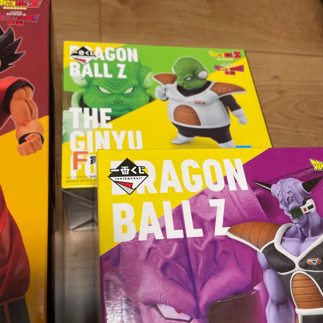 ギニュー特戦隊 一番くじ フィギュア 未開封 ドラゴンボール