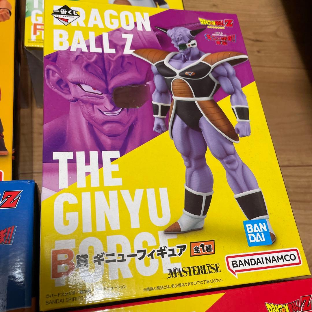 ギニュー特戦隊 一番くじ フィギュア 未開封 ドラゴンボール
