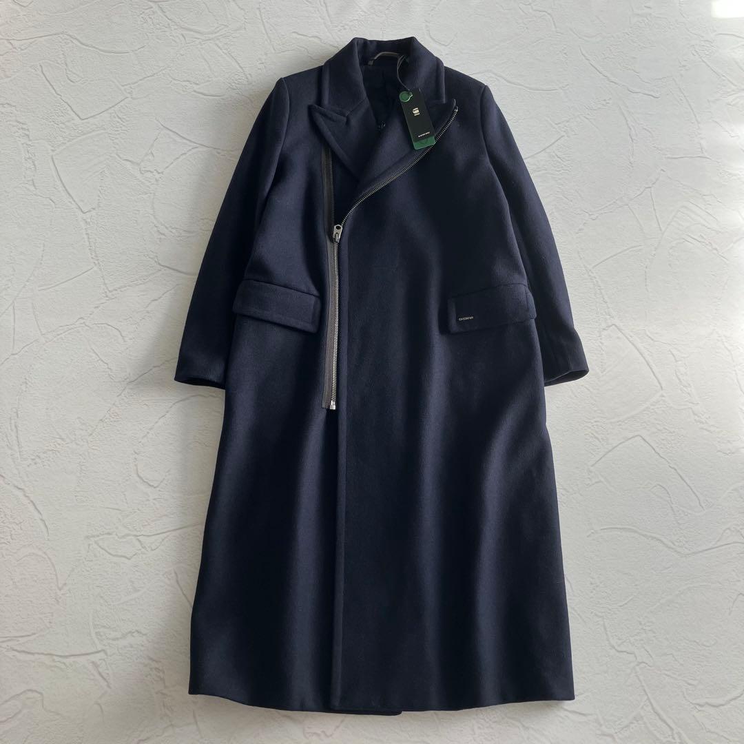 新品✨G-STAR RAW ウール ロングコート ユニセックス ジースターロウ