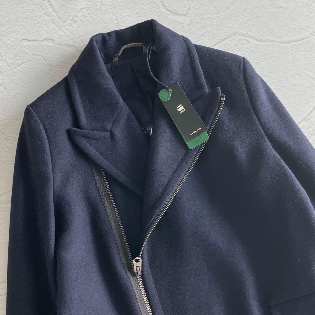 新品✨G-STAR RAW ウール ロングコート ユニセックス ジースターロウ