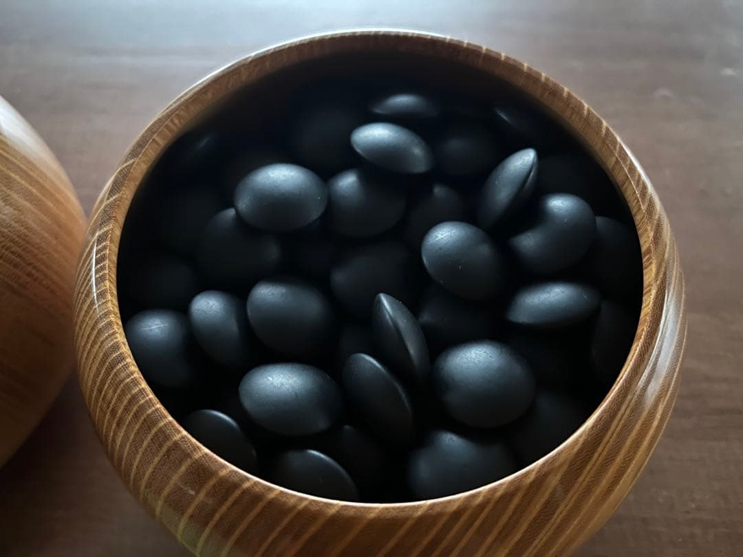 ［ 美品 ］囲碁セット　碁盤・碁笥・碁石 雪印 35号