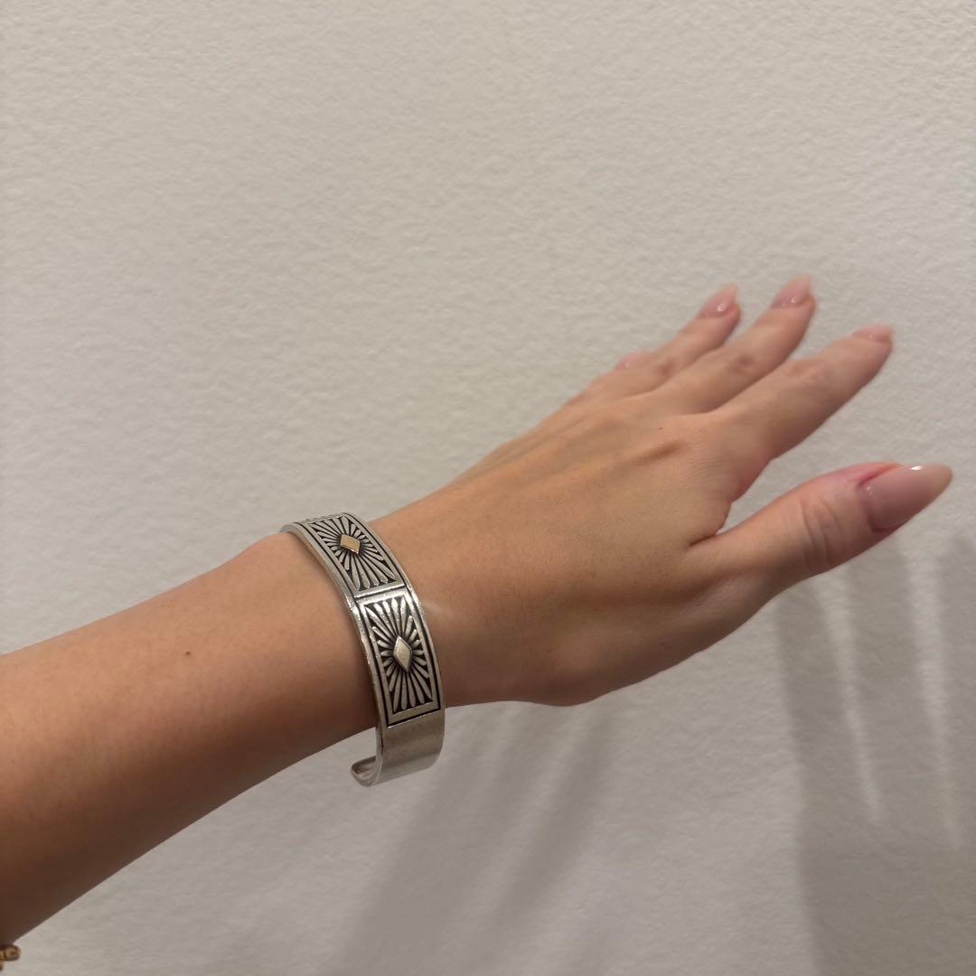 14金ハワードネルソン　サンバーストバングル