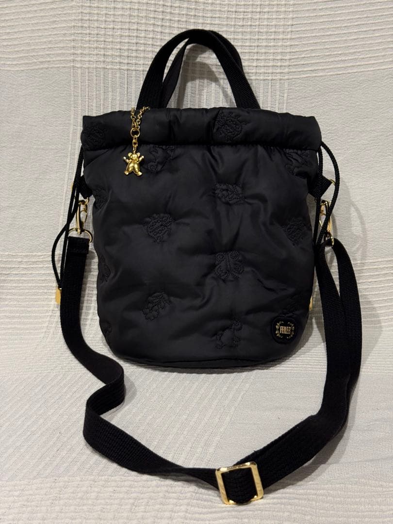 【ちびたこ】【フェイラー】ハイジ　巾着ショルダーバッグ