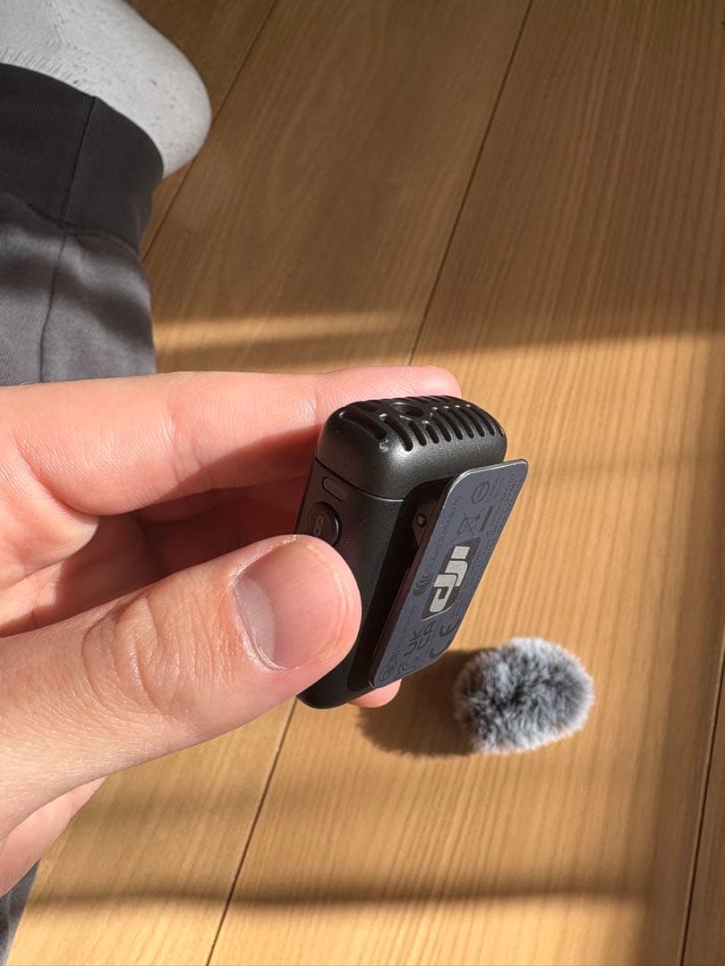 DJI MIC2 本体 ウィンドジャマー付き