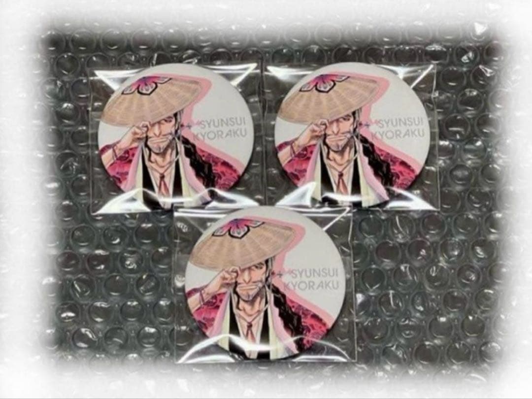 BLEACH 原画展　缶バッジ　京楽春水　໒꒱· ゜