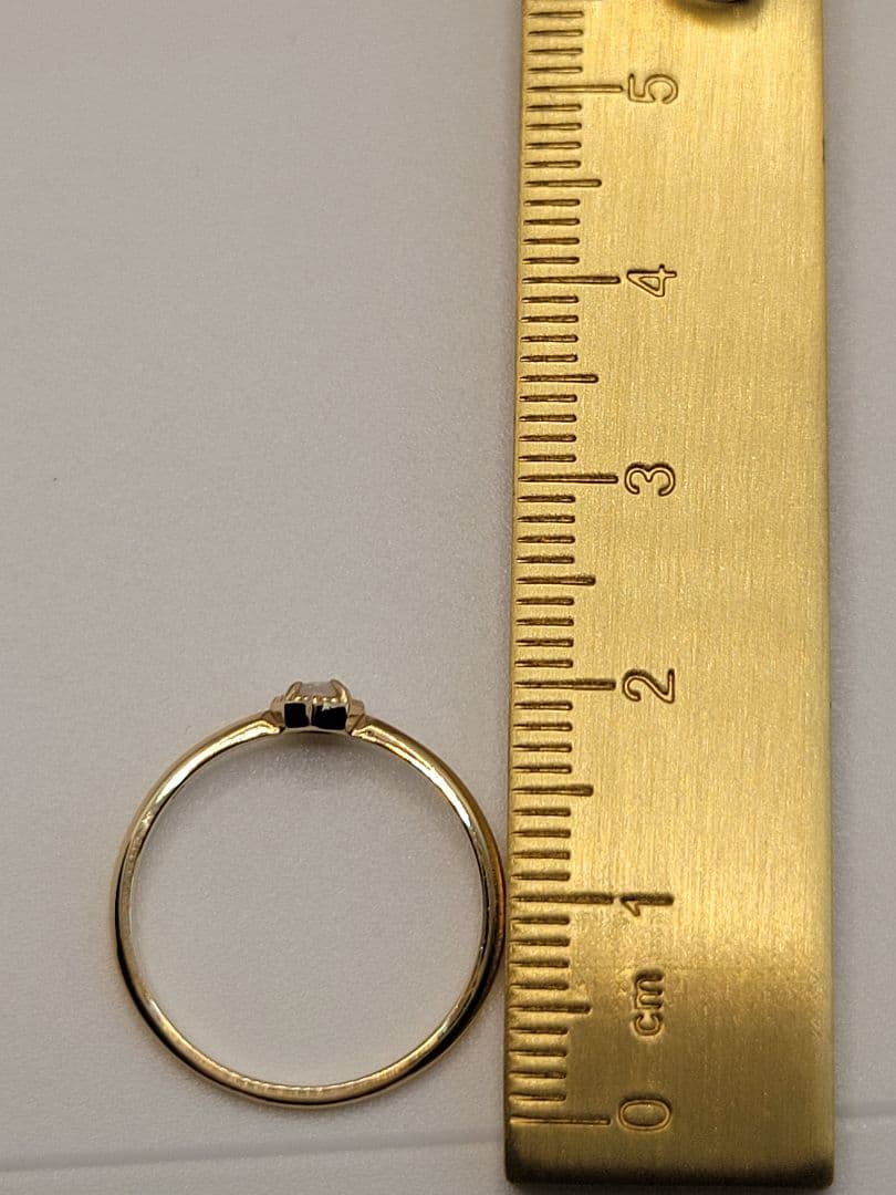 美品★K10 YG NOIR DE POUPEE リング 指輪 オパール