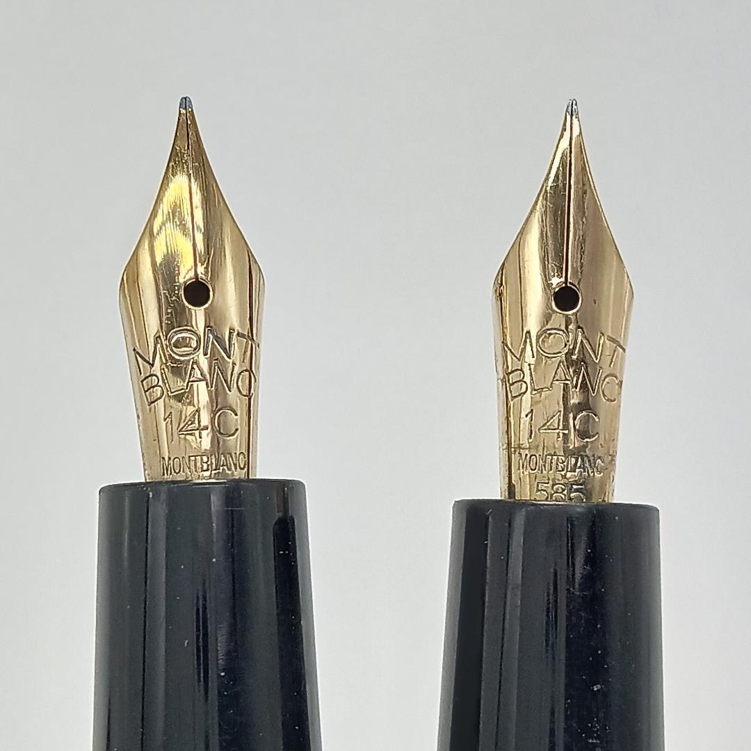Mont Blanc モンテローザ 2本セット ペン先14K monterosa