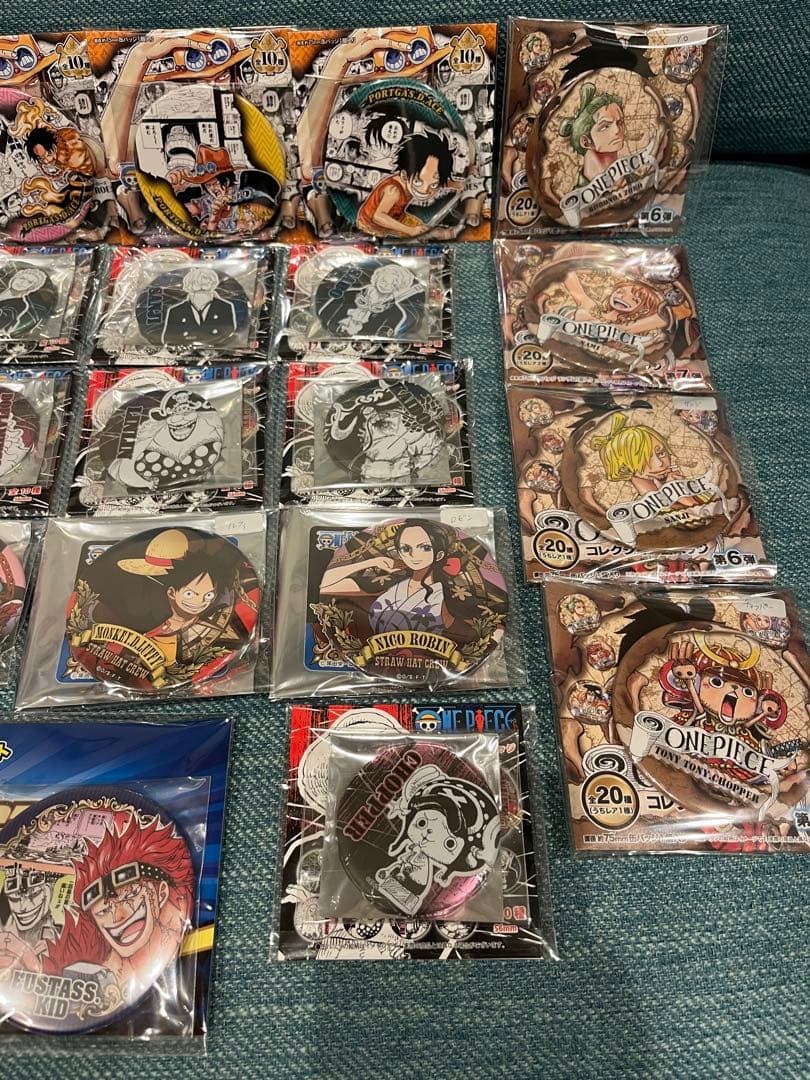 【全90点以上】　ワンピース　ONE PIECE 缶バッジ　輩 まとめ売り
