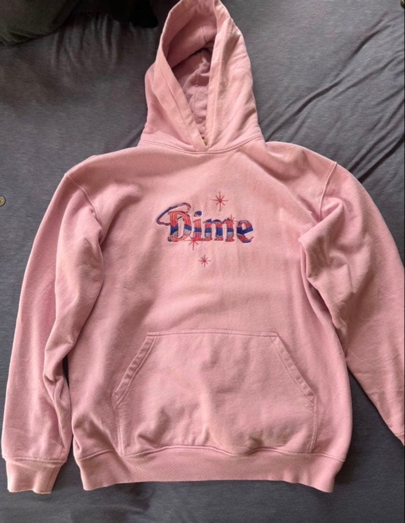 Dime パーカー L ピンク