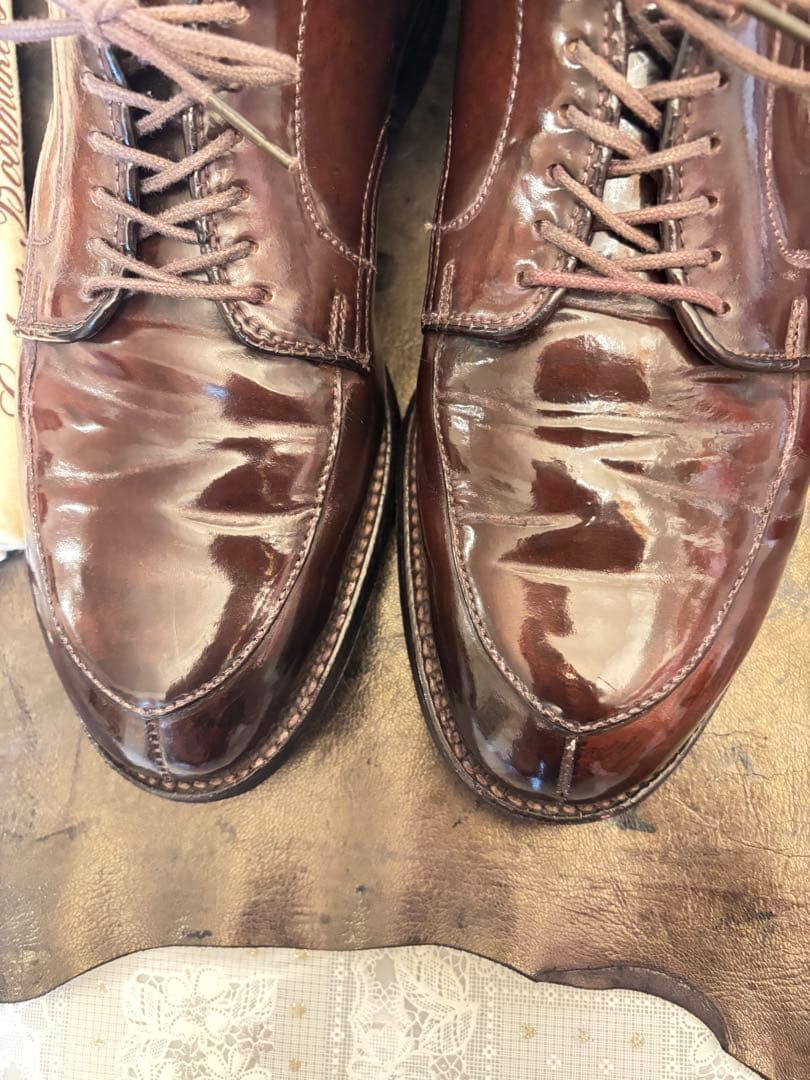 Alden オールデン シガーコードバン　モディファイドラストVチップ