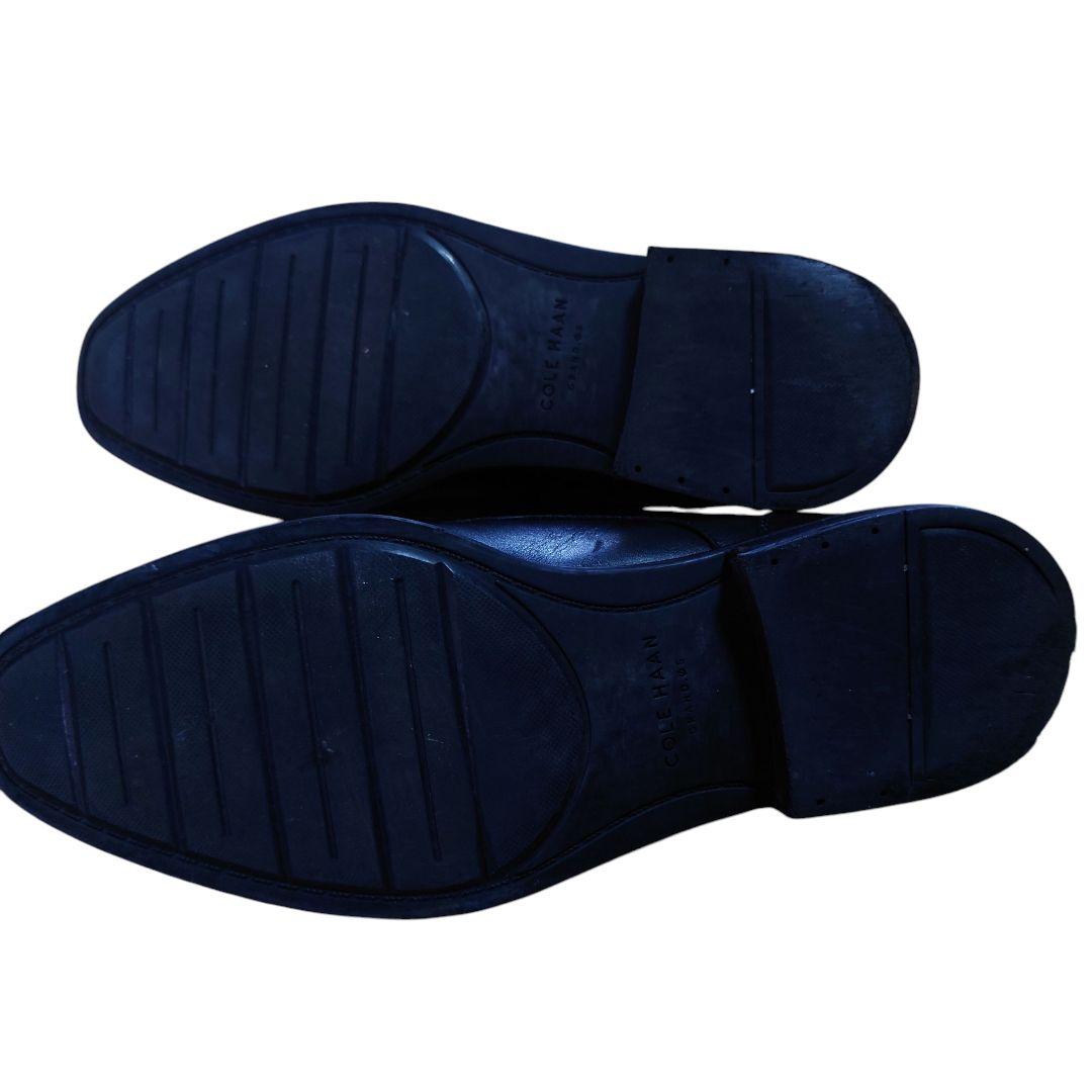 COLE HAAN 本革 ストレートチップ 黒 8M 26cm ビジネス 革靴
