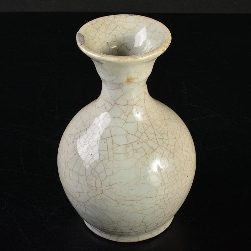 朝鮮美術　李朝　高麗白磁　徳利　V　R7187