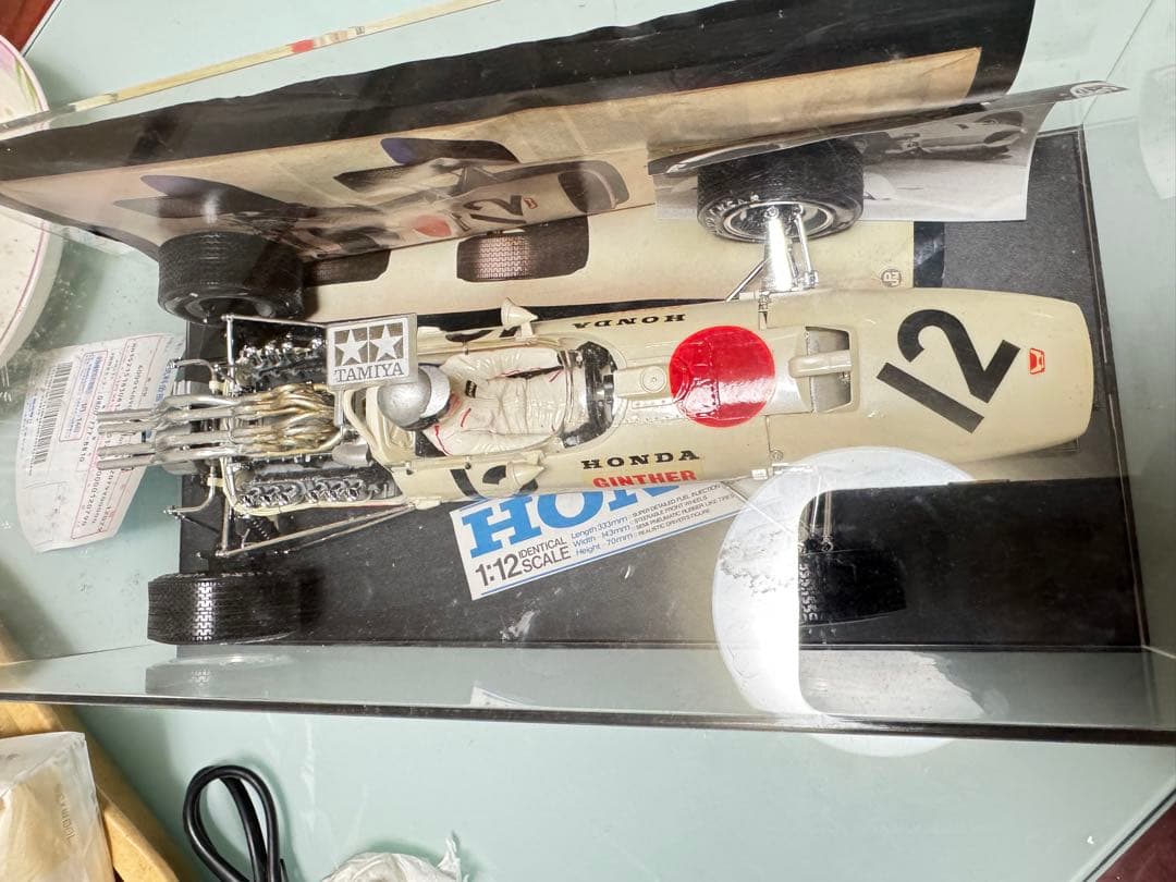 タミヤ 1/12 ホンダ RA272 1965 F1 人形付 完成品モデル