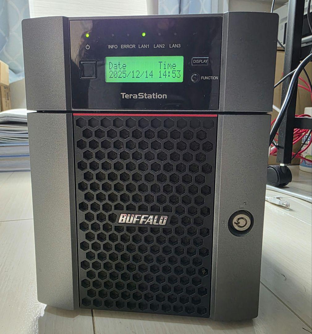 BUFFALO TeraStation NAS TS5410D 合計32TB