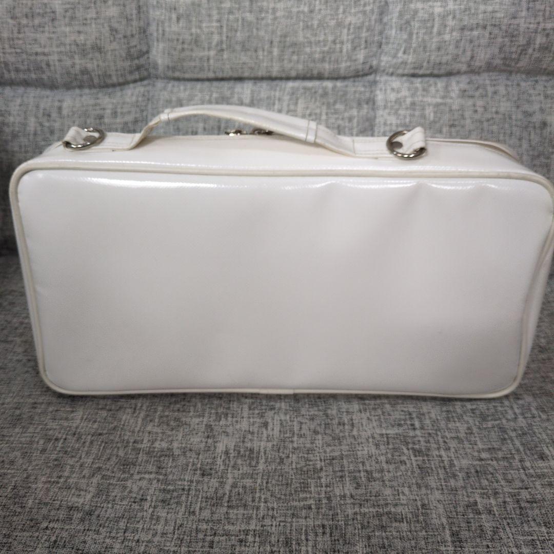 廃盤　希少デザイン　NAHOK クラリネットケース　ハート　オフホワイト×ピンク