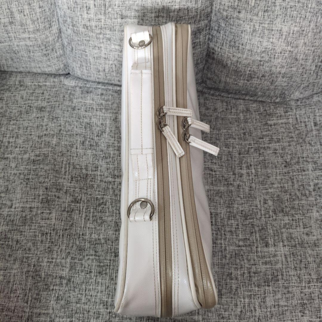 廃盤　希少デザイン　NAHOK クラリネットケース　ハート　オフホワイト×ピンク