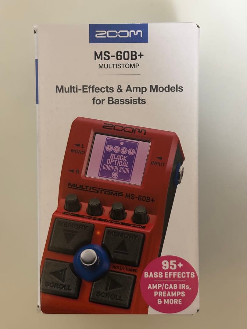 ZOOM MS-60B+ マルチエフェクトペダル