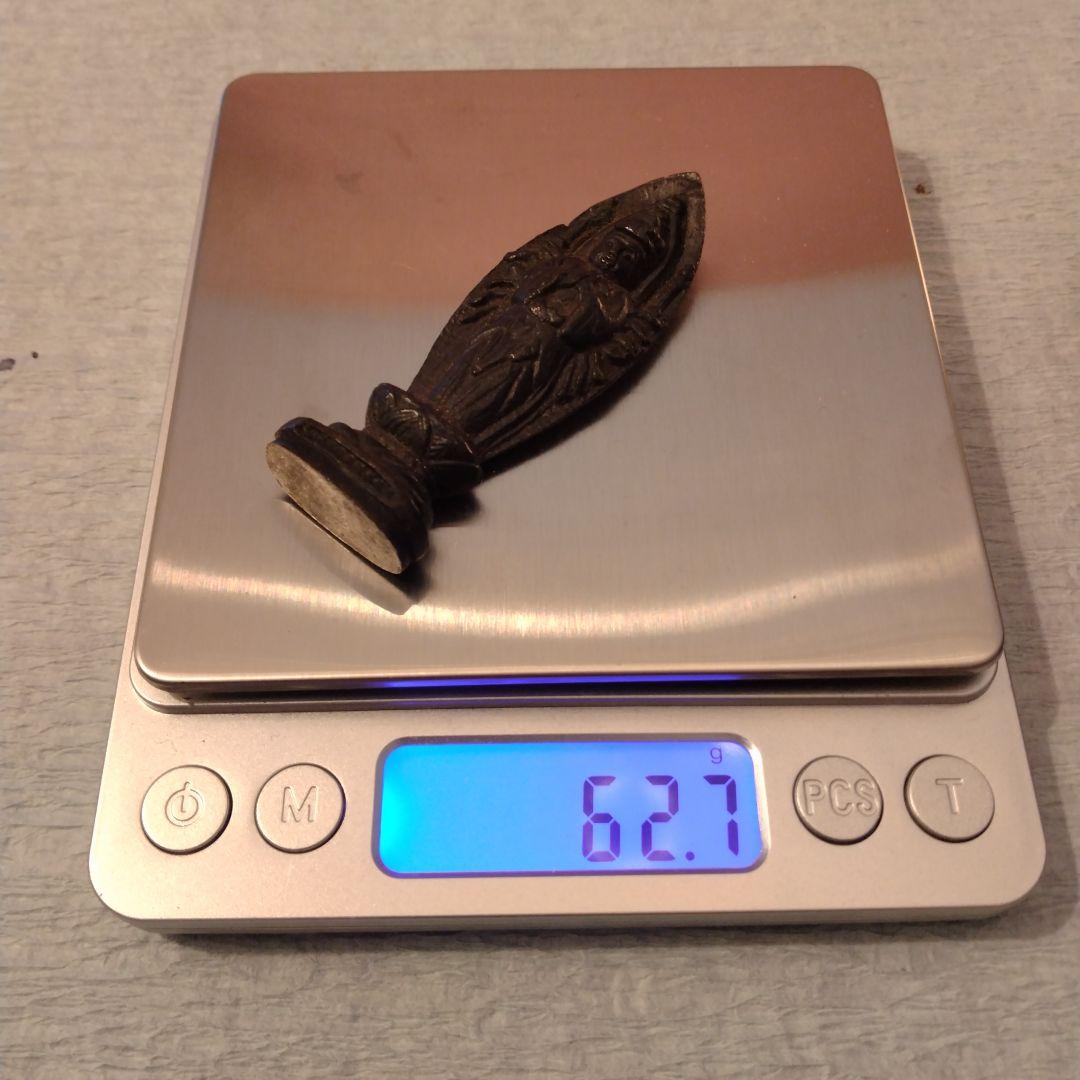 持仏　千手観音　金属製