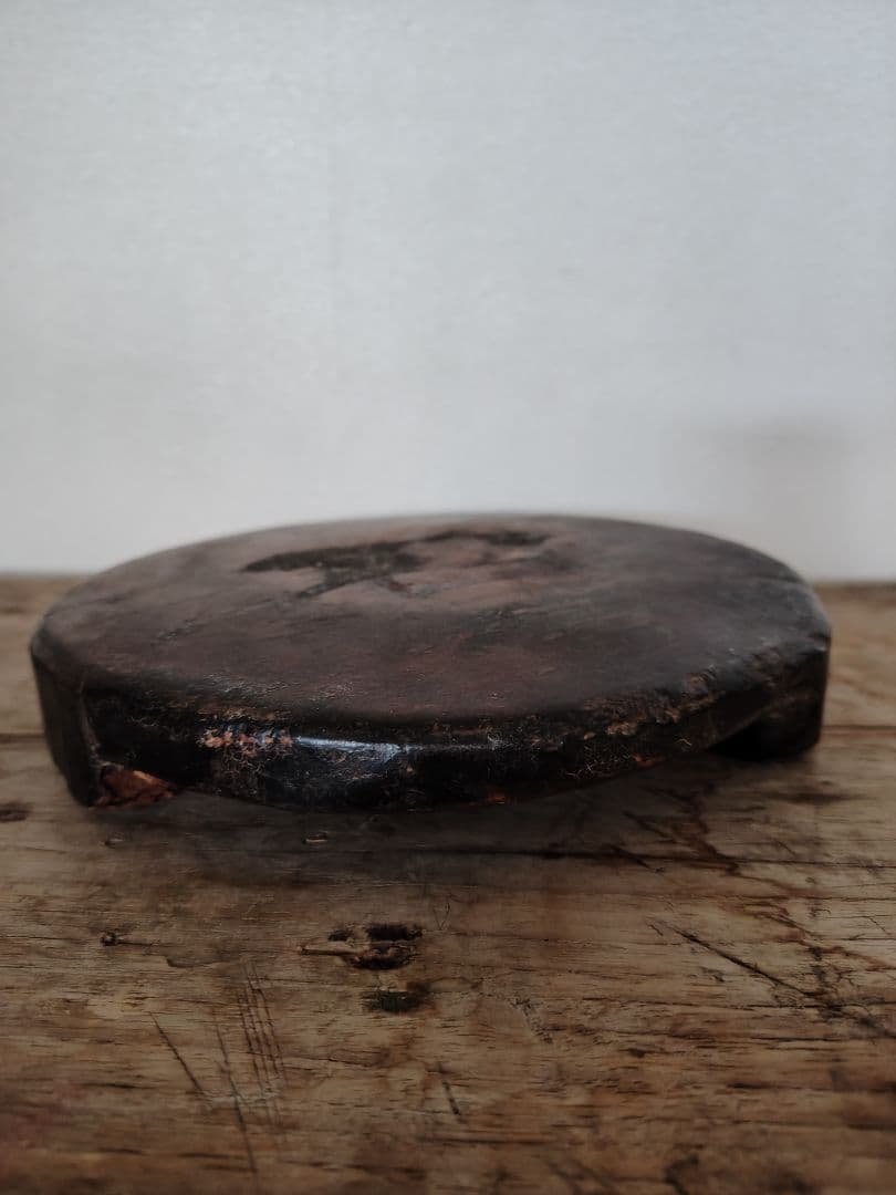 アフリカ　セヌフォスツール　花台　展示台　プリミティブアート　1点物