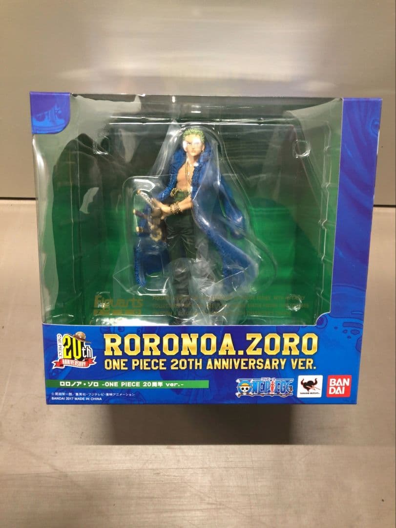 ワンピース 20th Anniversaryフィギュア麦わらの一味魂ボックス新品