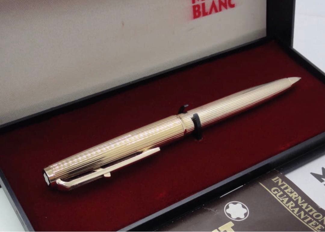 ⭐️金運上昇!黄金の総金張りの逸品！⭐️ハンマートリガーNo1846⭐️モンブラン社製