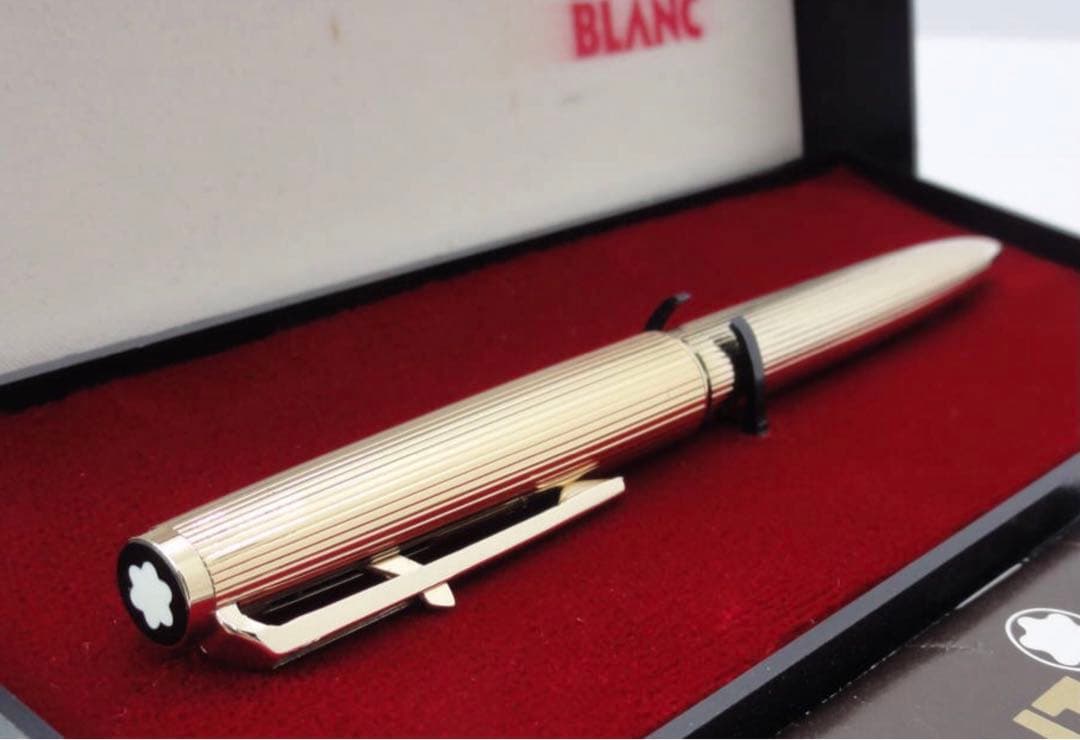 ⭐️金運上昇!黄金の総金張りの逸品！⭐️ハンマートリガーNo1846⭐️モンブラン社製