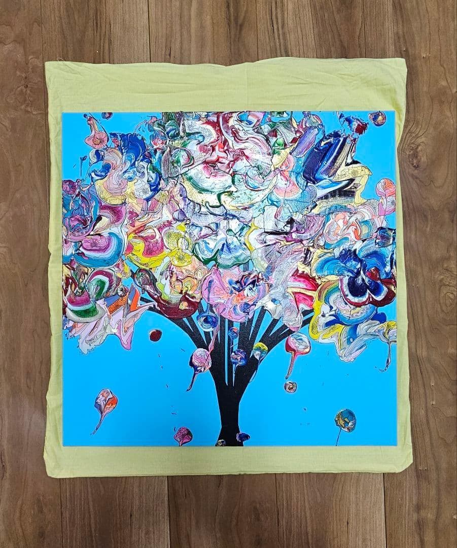 奥田雄太 Abstract Bouqet ターコイズ ブルー ピンク