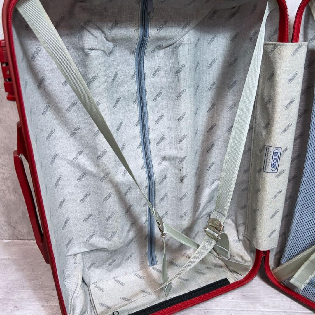 RIMOWA リモワ　SALSA キャリーケース　855.52　35リットル　赤