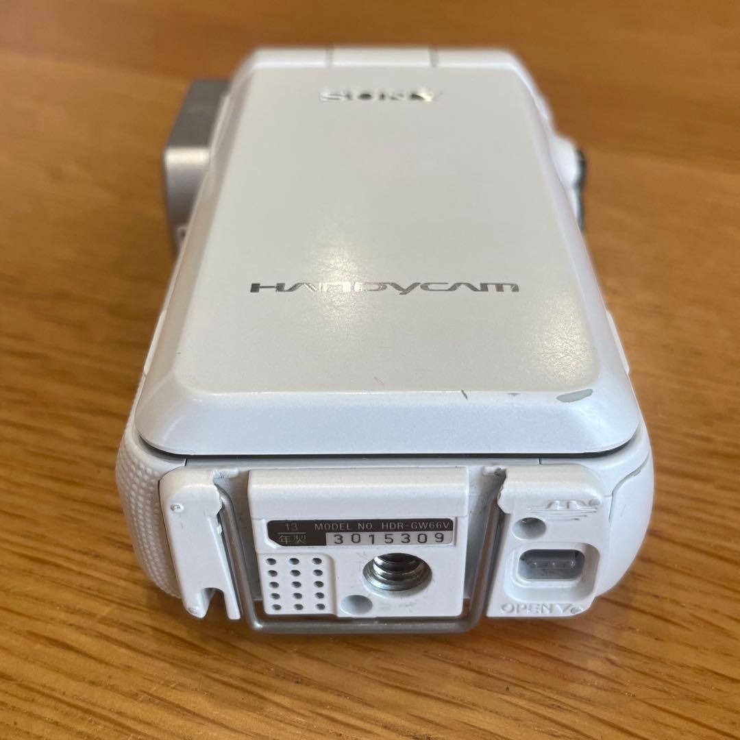 SONY HDR-GW66 デジタルビデオカメラ本体、予備バッテリー、SDカード
