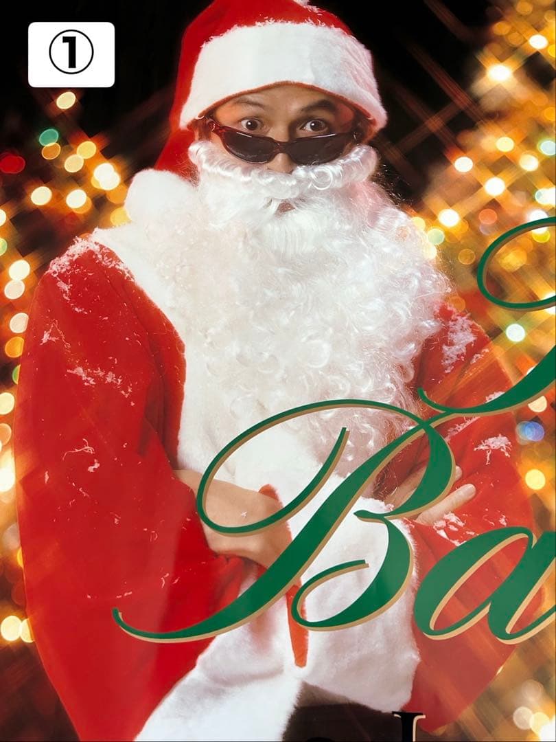 ☆B'z☆The Ballads☆駅貼りB0サイズ☆ポスター2枚セット☆サンタ☆