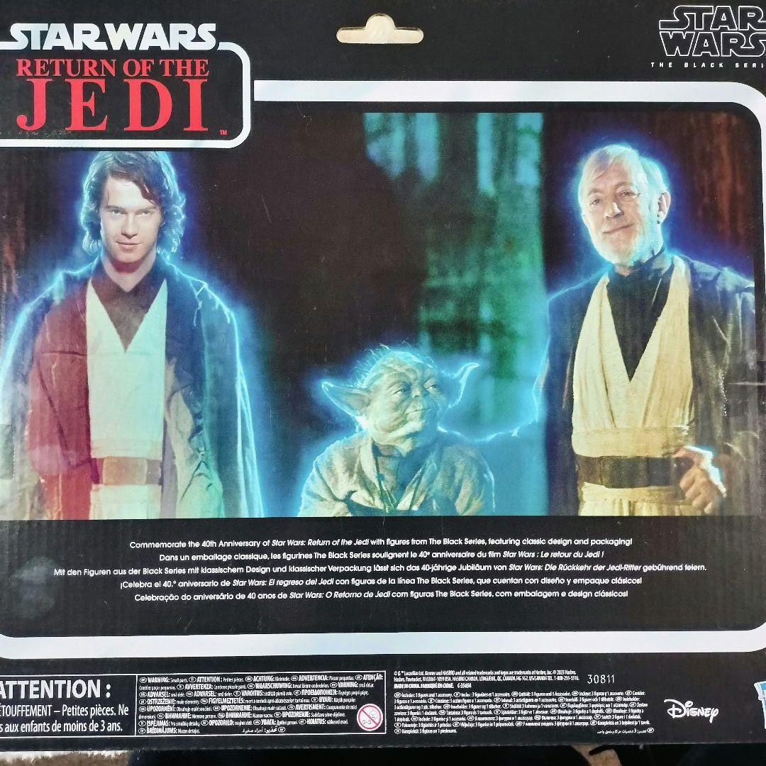 新品 ブラックシリーズ スターウォーズ フィギュア アナキン オビワン ヨーダ