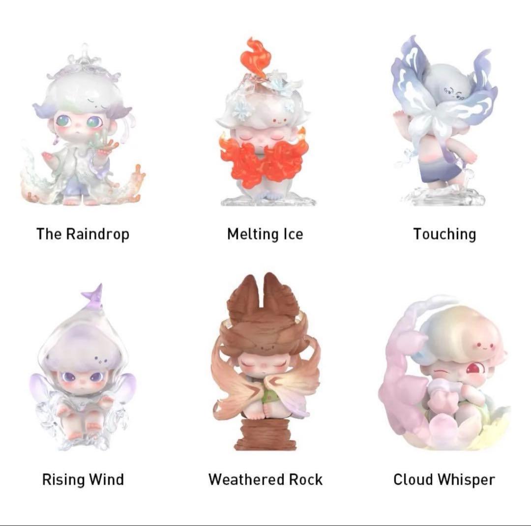 DIMOO Shapes in Nature フィギュア　コンプリートセット