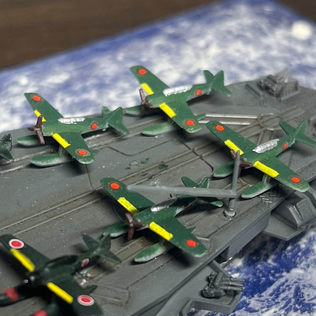 1/700 日本海軍　航空戦艦伊勢　ジオラマ