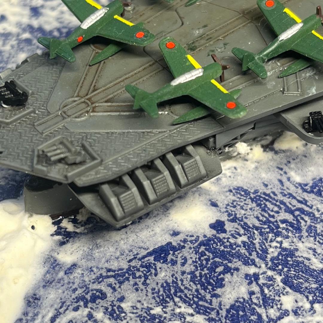 1/700 日本海軍　航空戦艦伊勢　ジオラマ